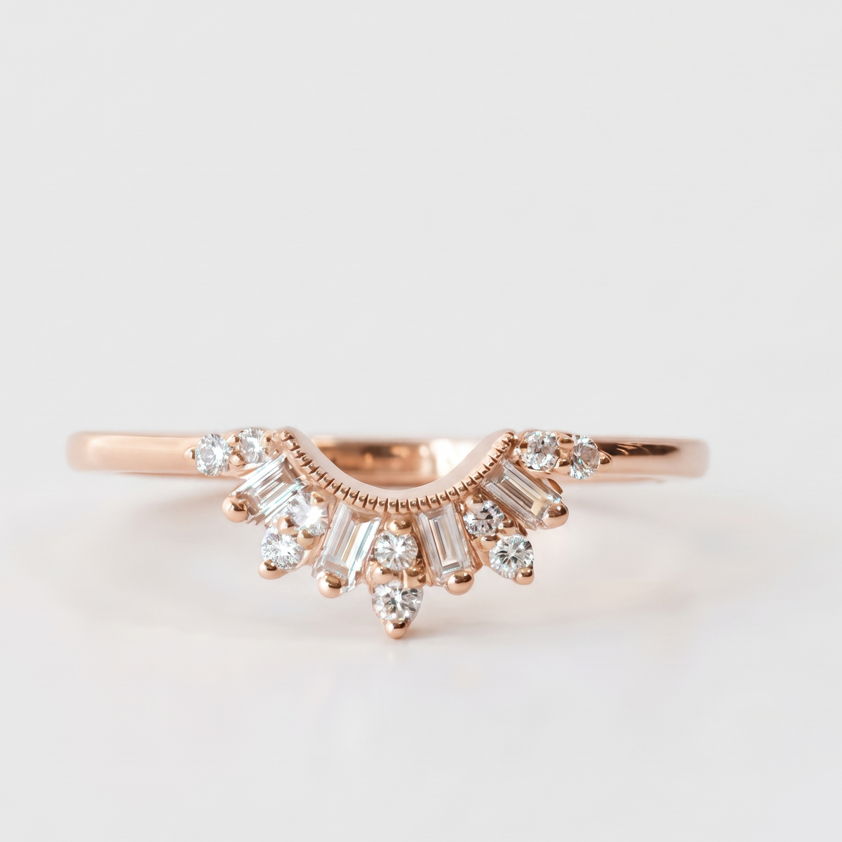 baguette diamond band​

