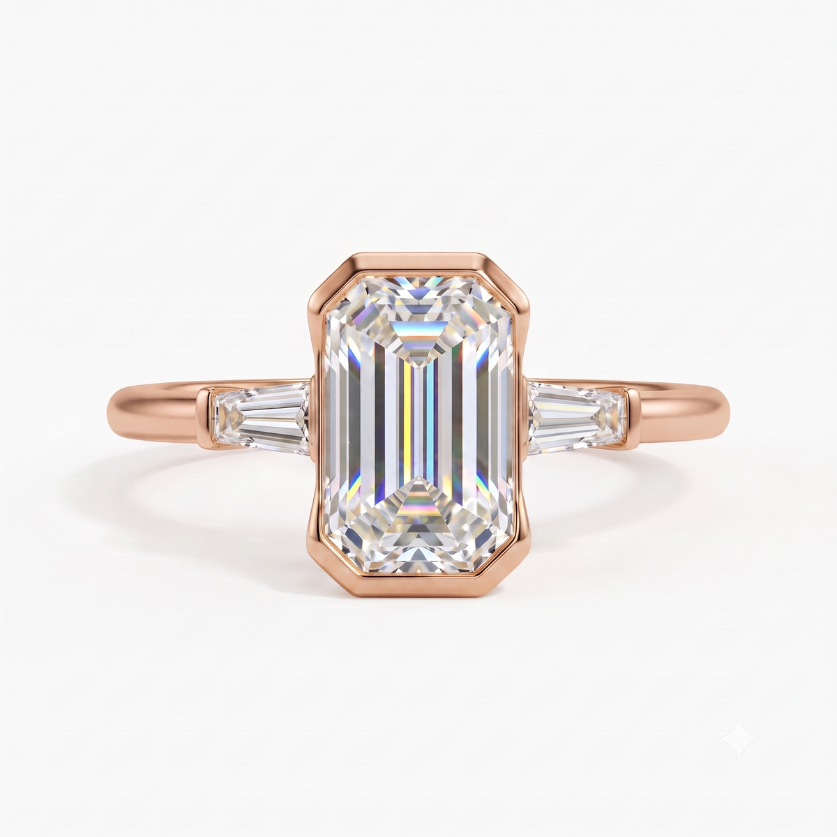 2.40 CT Emerald Cut Ring