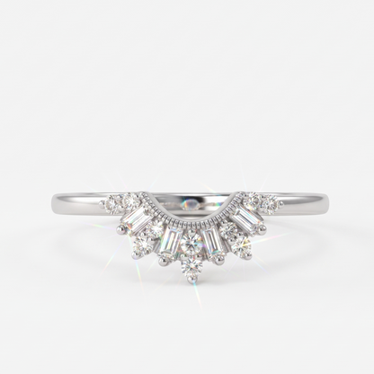 baguette wedding band​

