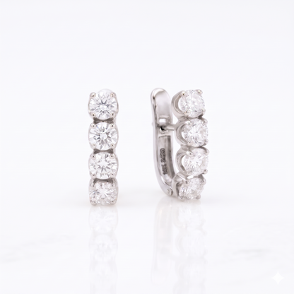 huggie earrings gold​

