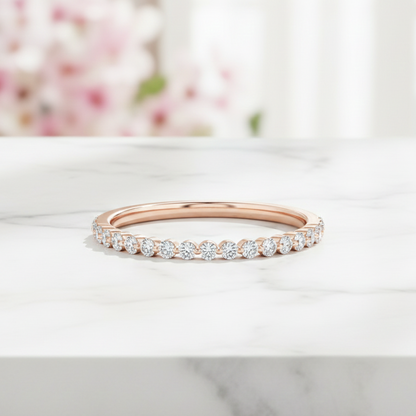 0.250 Ct 1.50 mm Lab-Grown Wedding Band