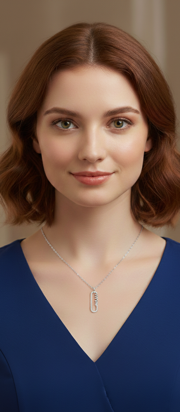 0.100 Ct Mama Lab-Grown Diamond Necklace