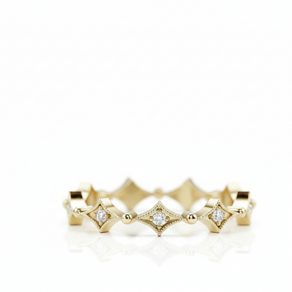 0.150ct Lab-Grown Wedding Band