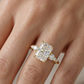 2.12 Ct Radiant Lab Diamond Engagement Ring