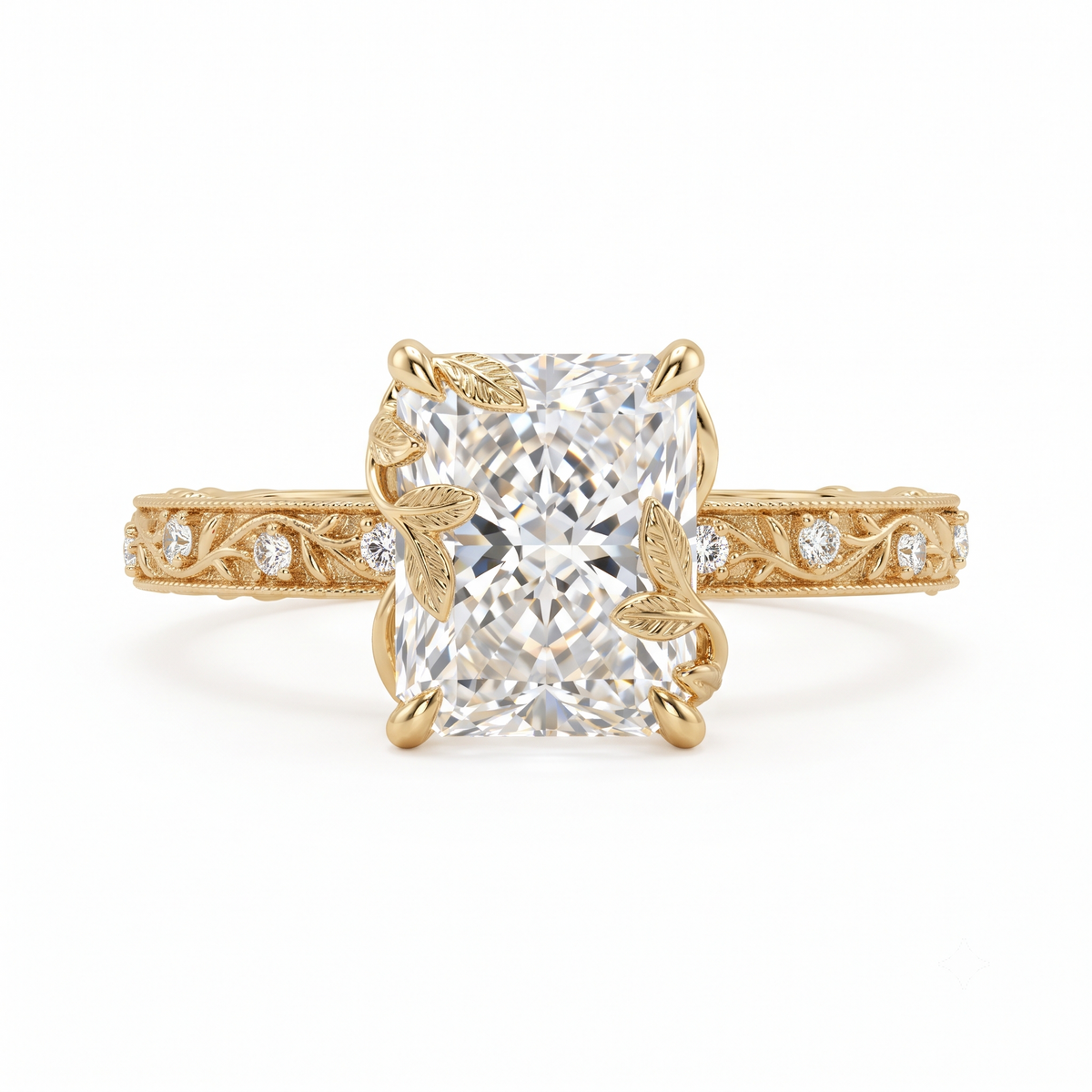 radiant cut engagement rings​

