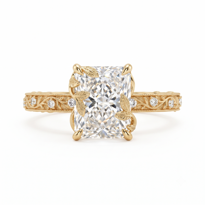 radiant cut engagement rings​


