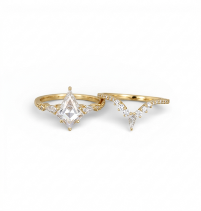 kite setting diamond ring​

