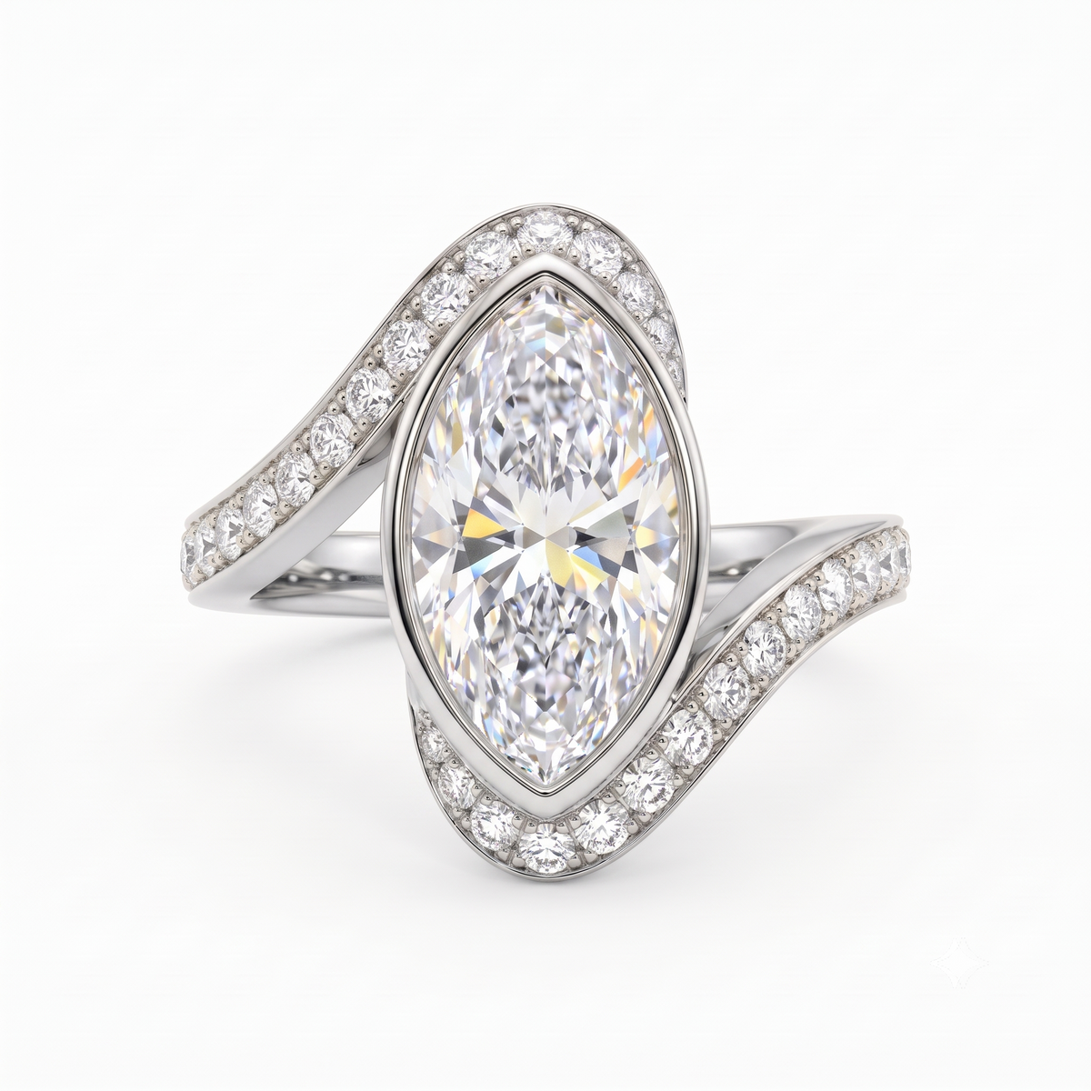 marquise halo diamond​

