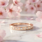 0.13 Ct Lab-Grown Diamond Wedding Band – 14K Gold Ring