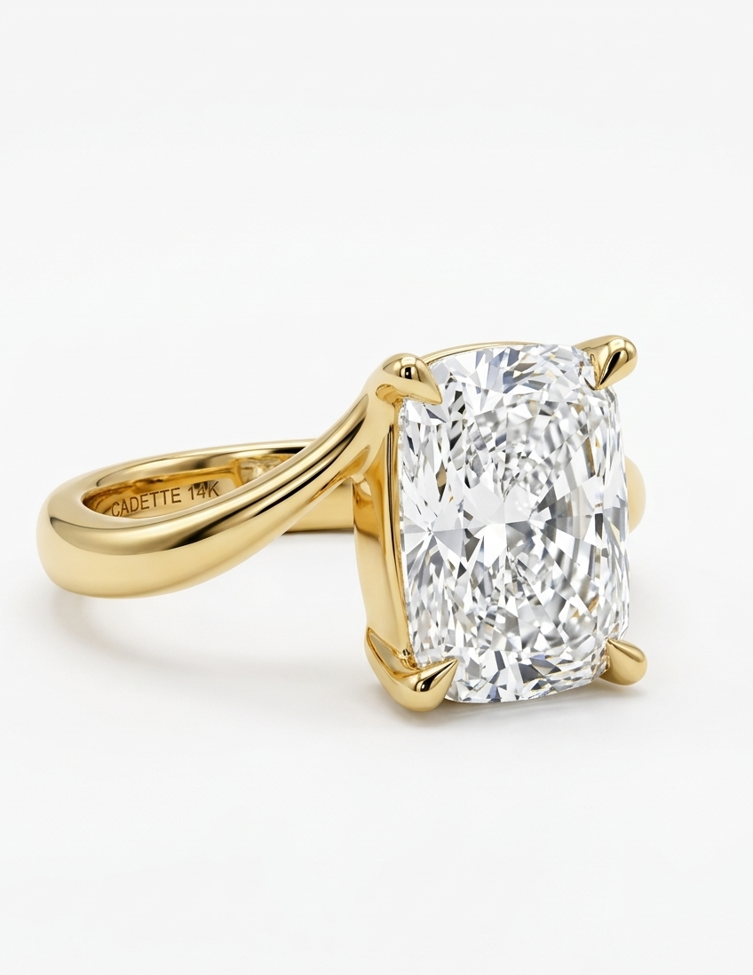 3ct radiant cut diamond ring​

