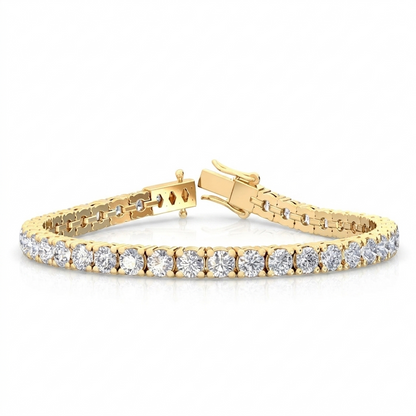 10.00ct Round Cut Lab Grown Diamond Tennis Bracelet Fine Jewelry for Women