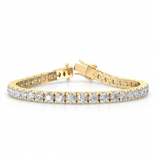 Elegant Stackable Tennis Bracelet 6.00 Carat Lab Grown Diamonds