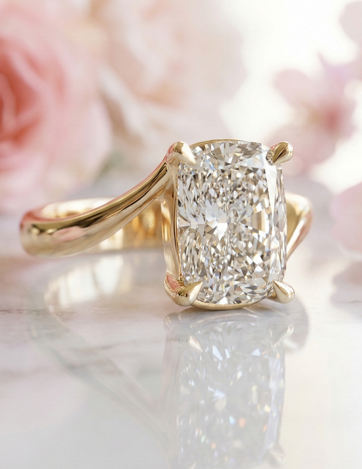 radiant cut diamond ring 3 carat​

