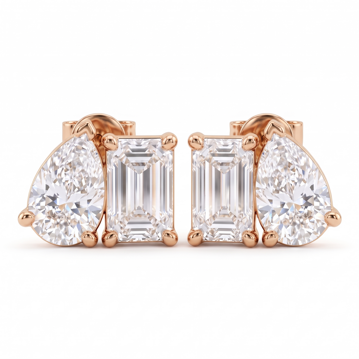 diamond earrings stud​


