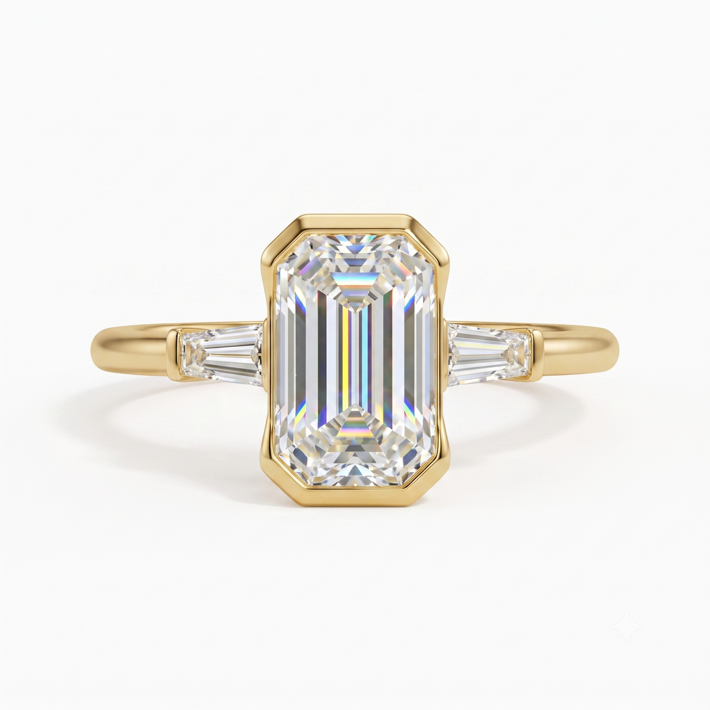 2.40 CT Emerald Cut Ring