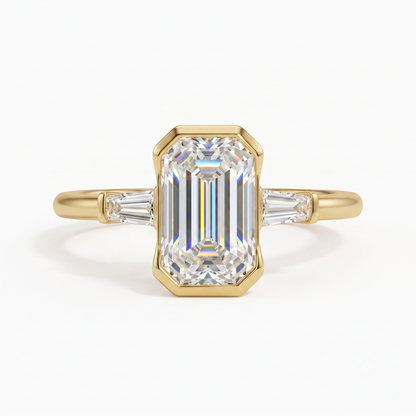 2.40 CT Emerald Cut Ring