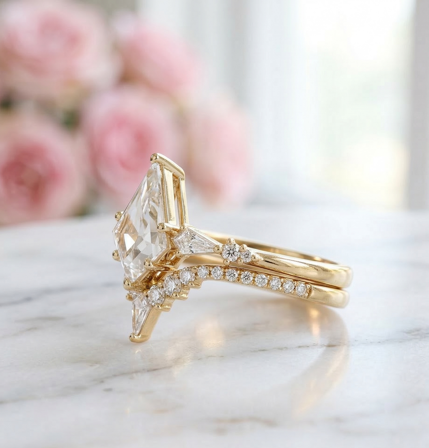 kite diamond engagement rings