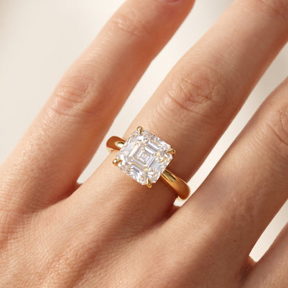 asscher cut engagement rings​

