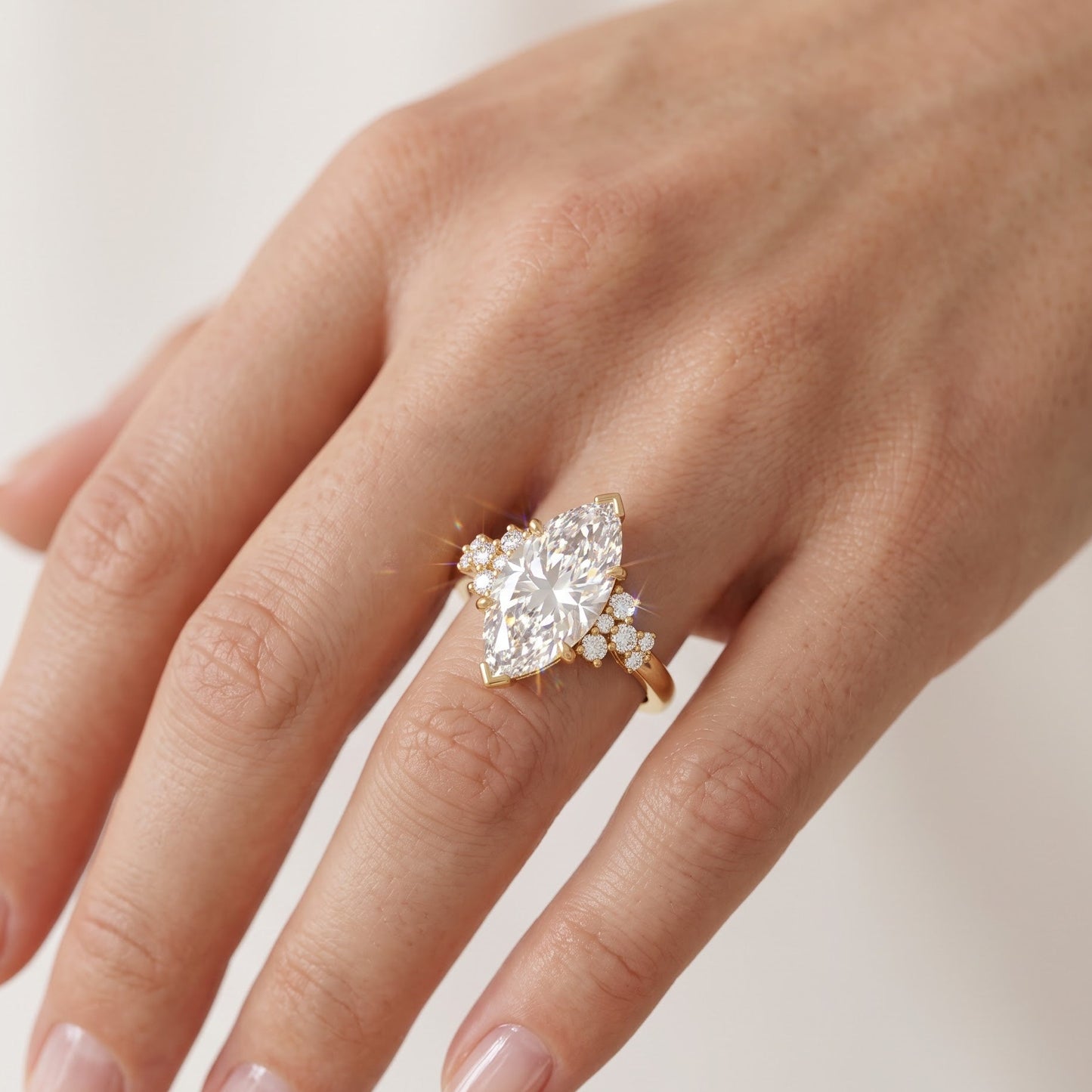 engagement rings marquise​

