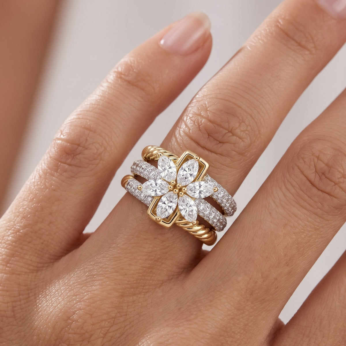 marquise shaped rings​

