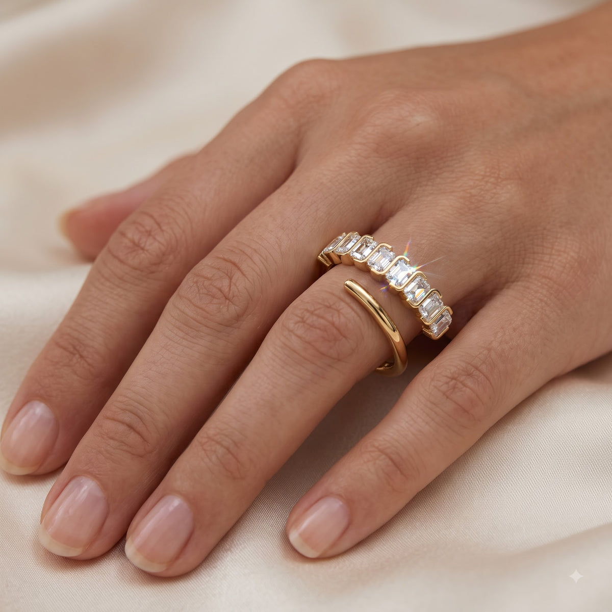 radiant diamond rings​

