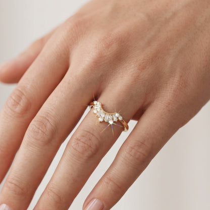 baguette wedding band​

