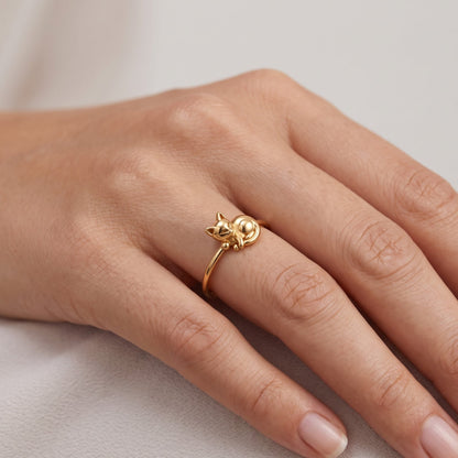 cat jewelry ring