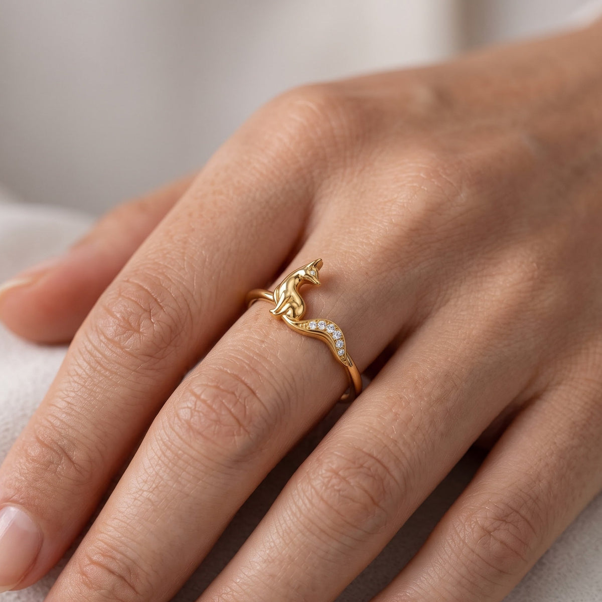 fox lover ring