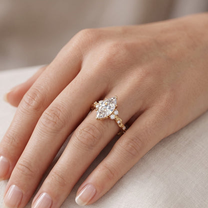 marquise ring with band​

