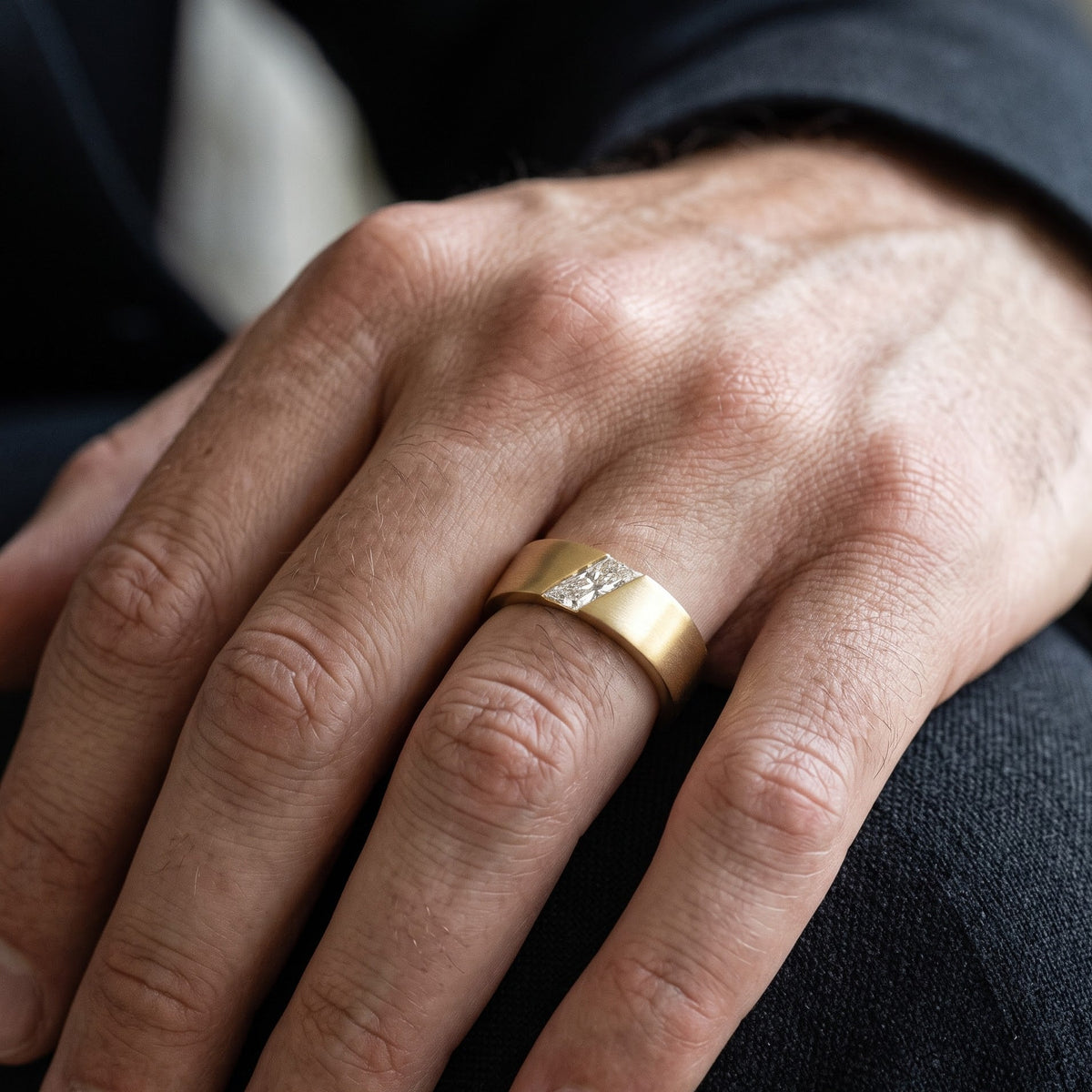 baguette diamond wedding ring​

