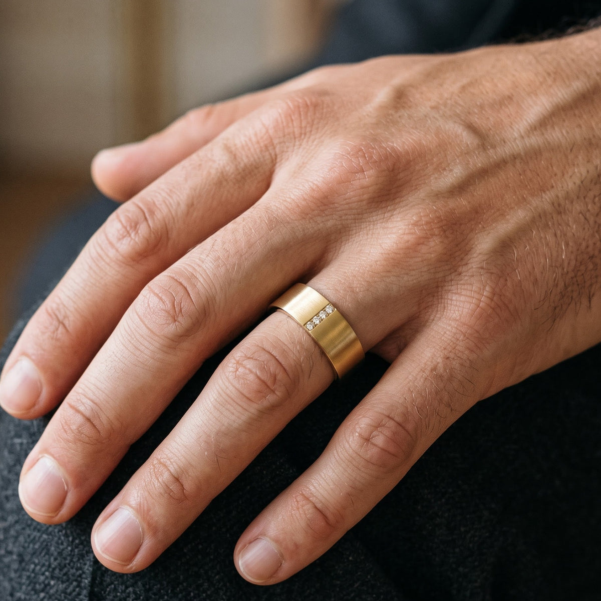 classic men's wedding bands​

