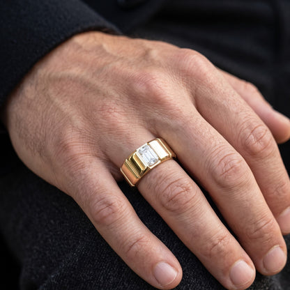 emerald ring for men​

