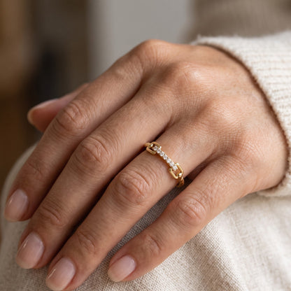 dainty rings gold​

