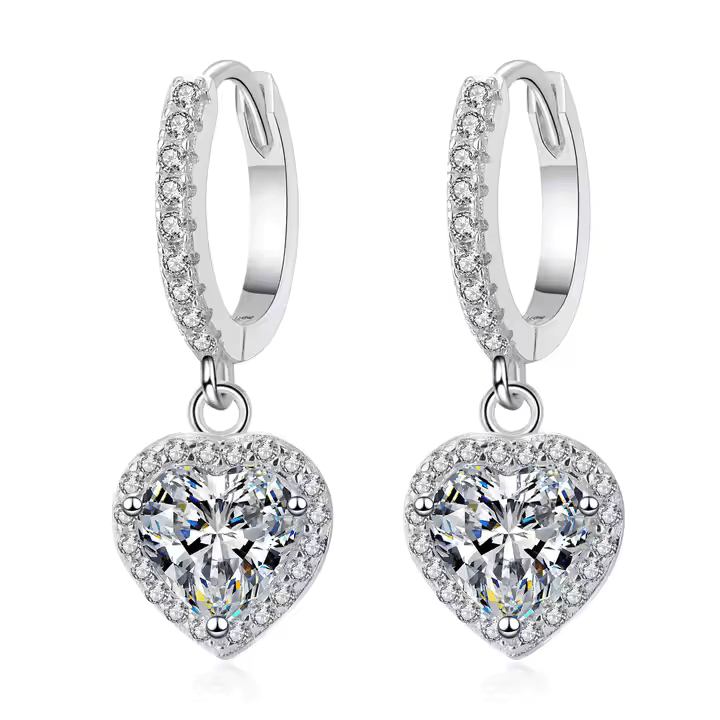 Moissanite  Earrings