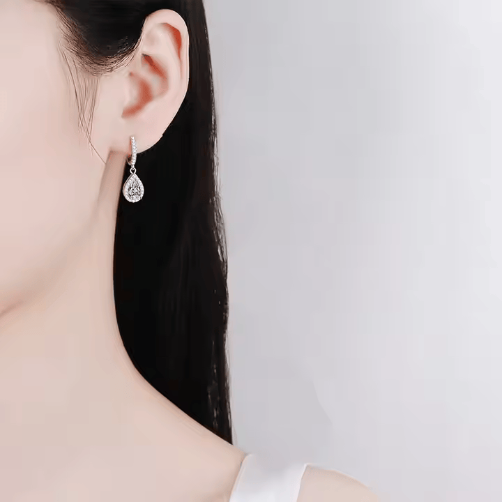 White Earrings