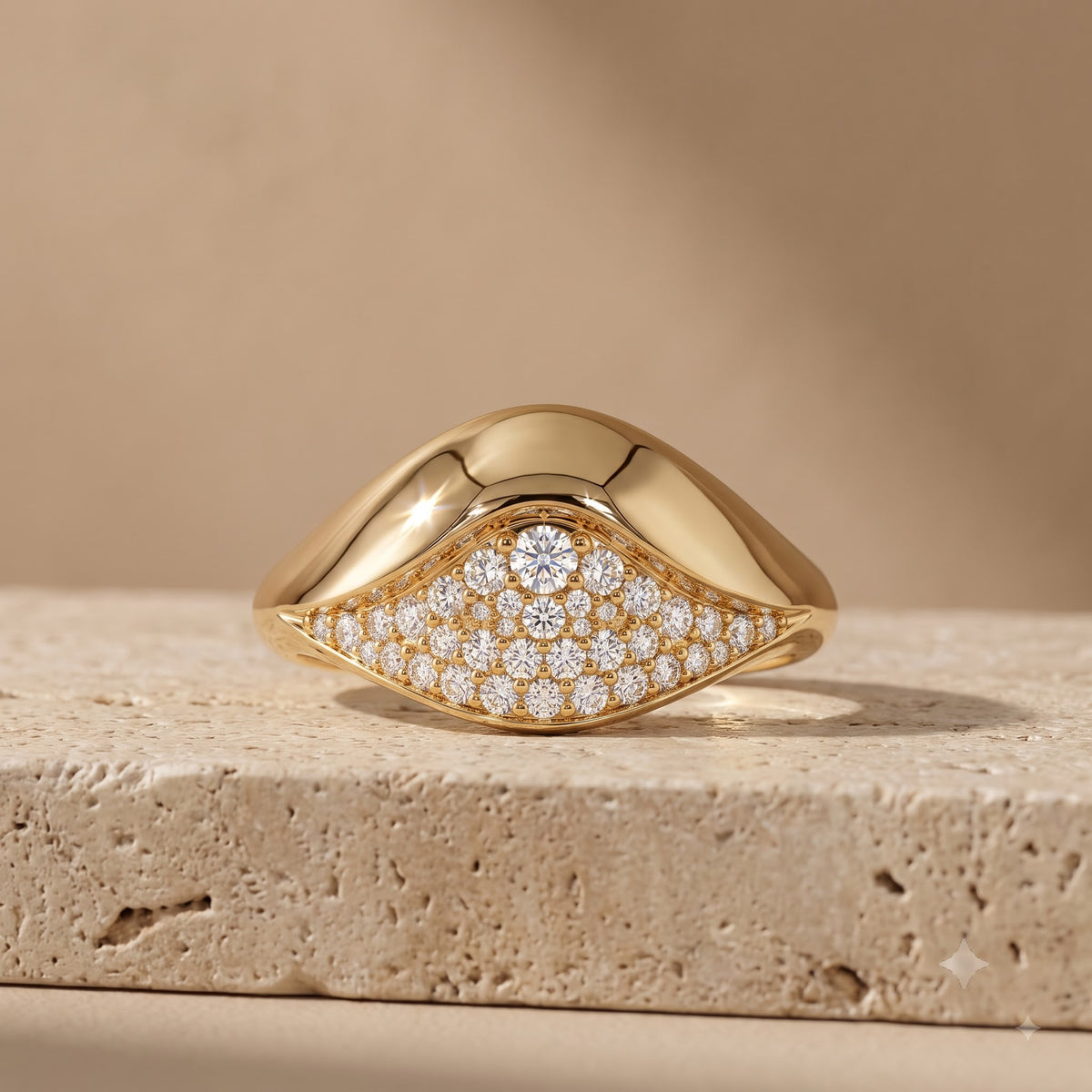 0.500 ct Round Cut Lab Grown Diamond Cluster Wedding Band