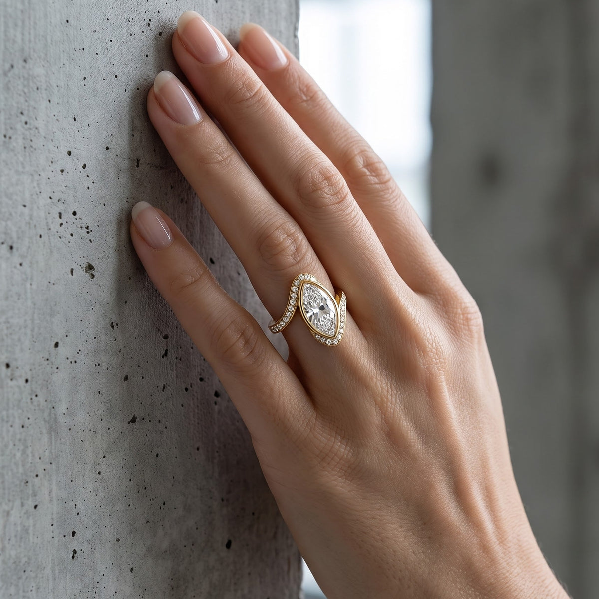 marquise engagement ring​

