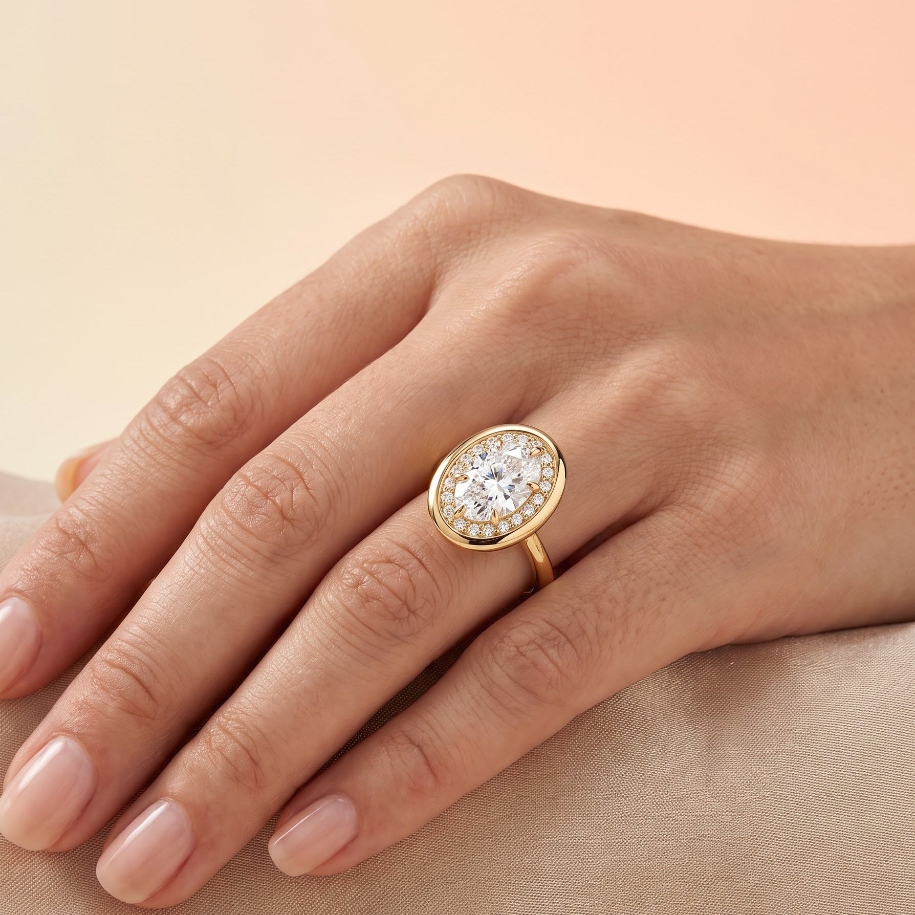 lab grown diamond rings​

