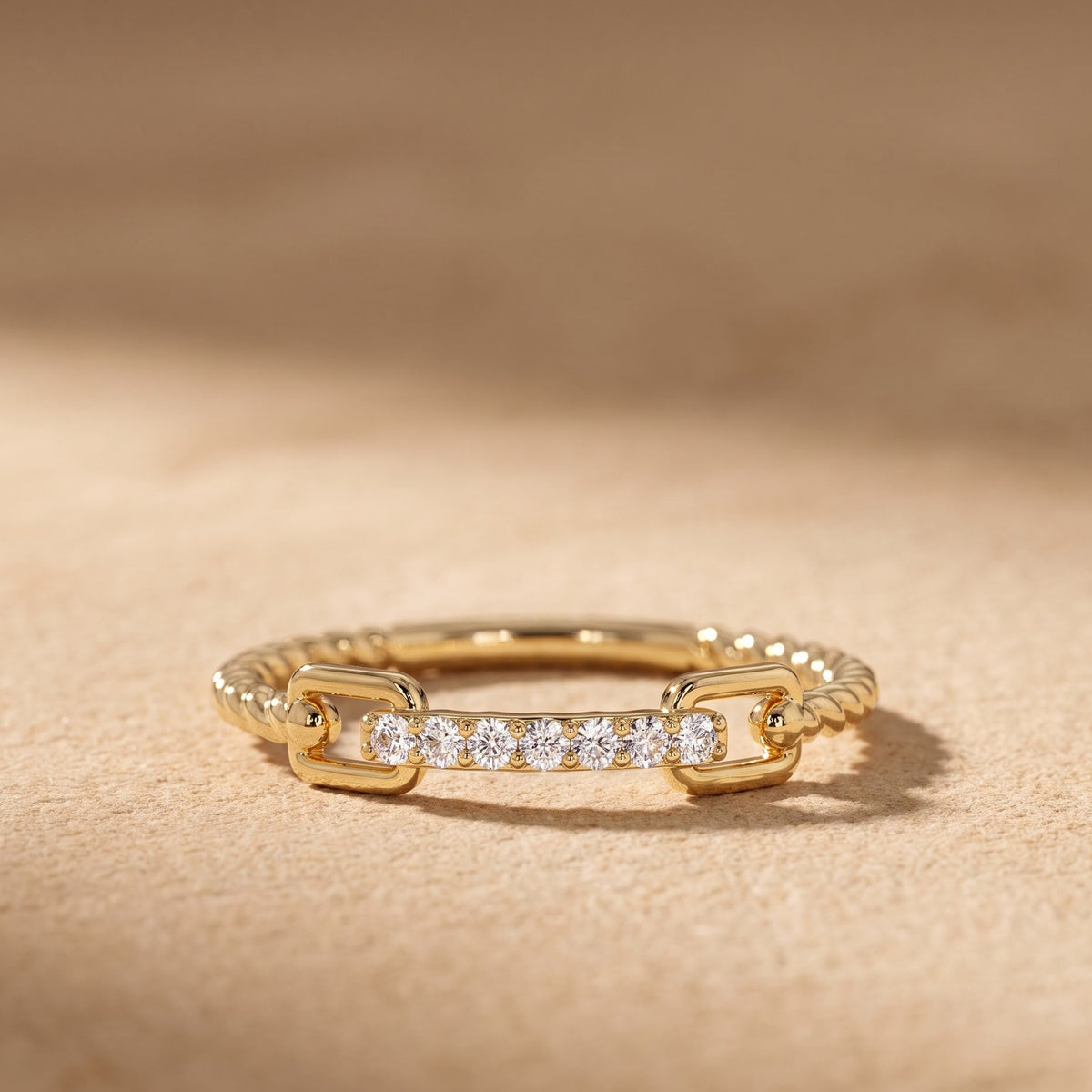 gold dainty rings​

