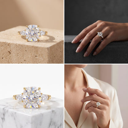 cushion diamond ring​

