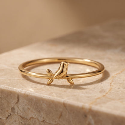 gold ring birds​

