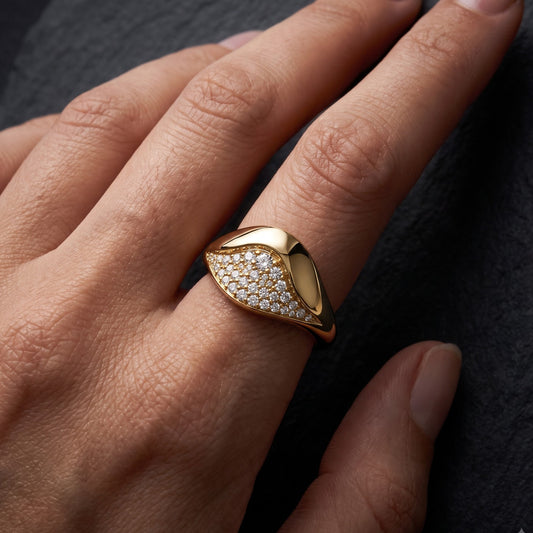 cluster ring diamond​

