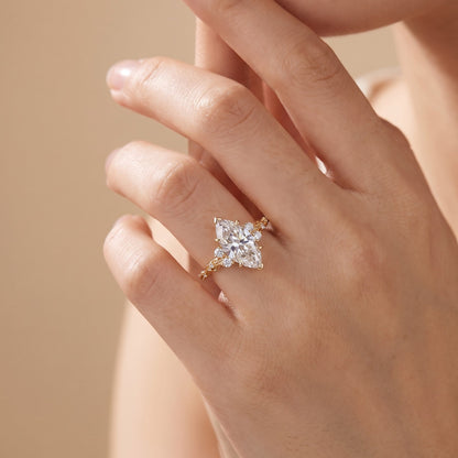 engagement marquise ring​


