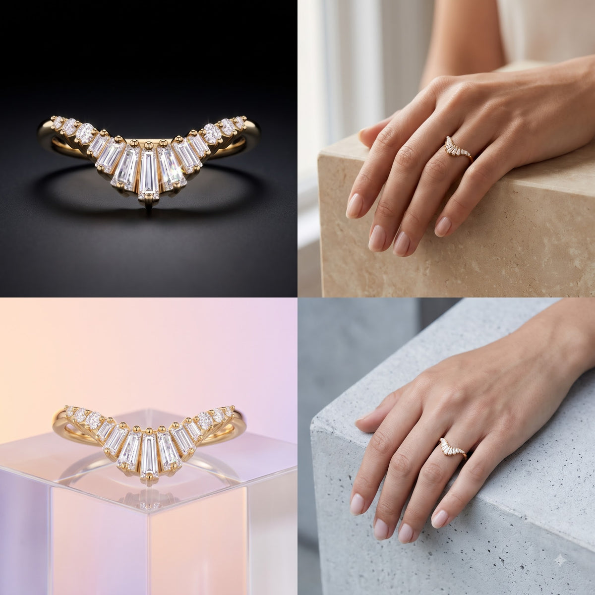 chevron style ring​


