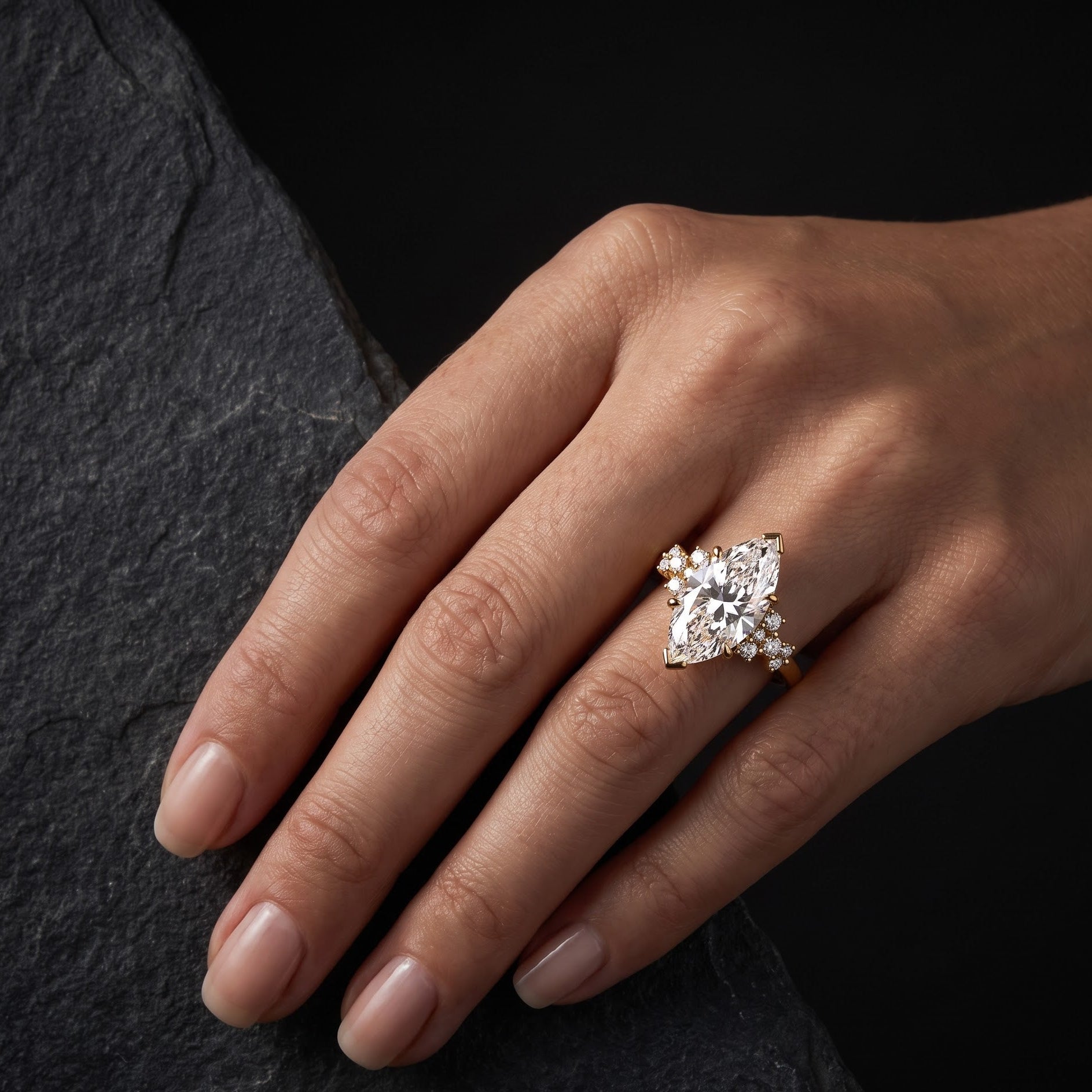 marquise diamond ring​

