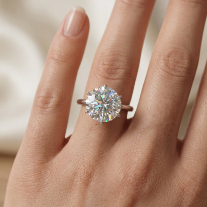 Round 1 Ct Lab Diamond Ring – Classic Engagement Jewelry