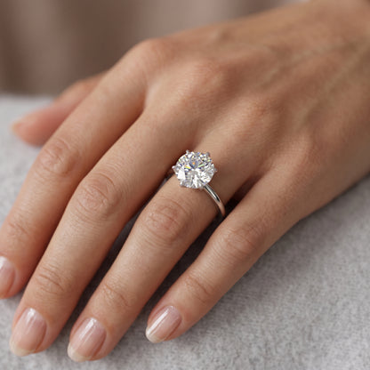 Round 1 Ct Lab Diamond Ring – Classic Engagement Jewelry