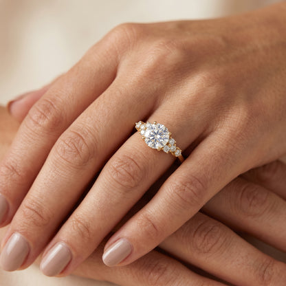 1.18 ct Round Cut Lab Diamond Ring – Ethical Luxury