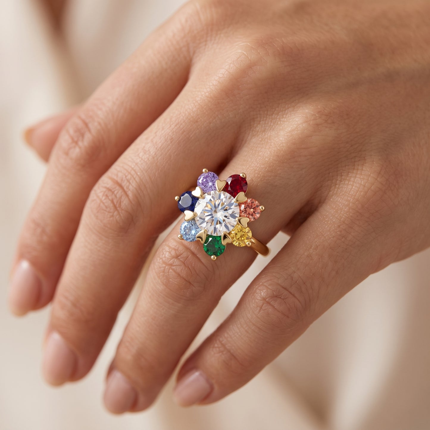 1.50ct Round Cut Lab-Grown Engagement Ring
