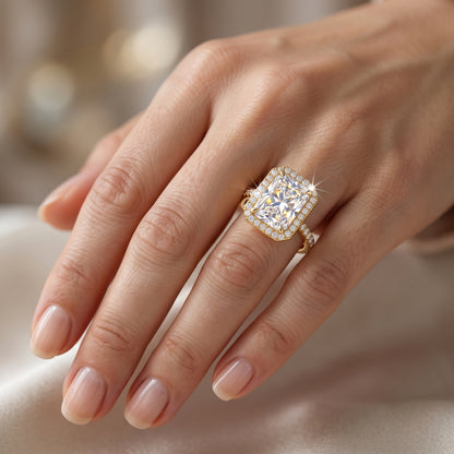 2.00tw Radiant cut Lab-Grown engagement ring